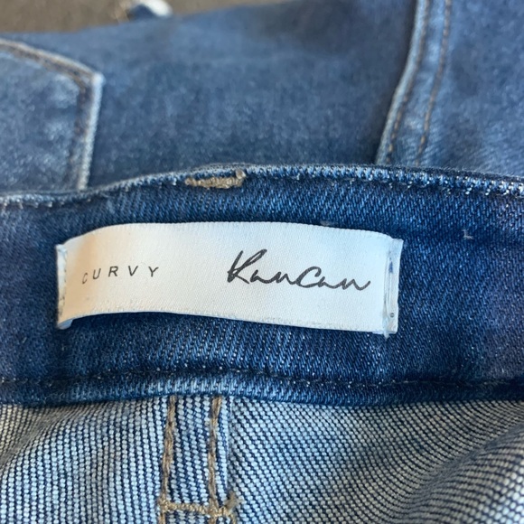 Women's KanCan Curvy Blue Jeans Size XL - Picture 5 of 6